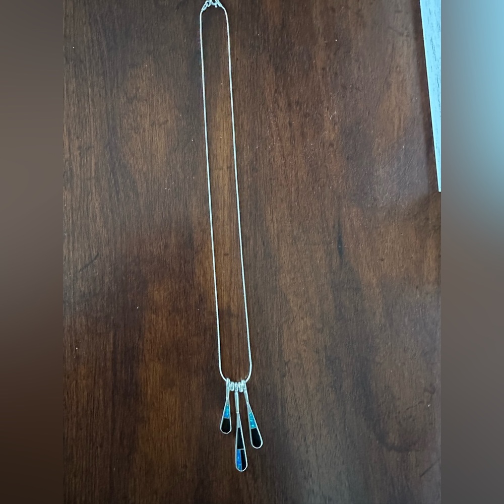Shadow Peak 3 Teardrop Necklace